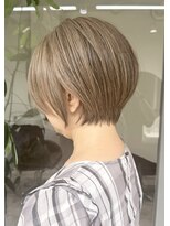 ジルチ ヘアー(Zilch hair)&nbsp;白髪ぼかし/白髪染め/ショートカット/40代50代/【北堀江】