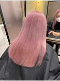 ホワイトピンク×ケラチントリートメント　チェリーレッド