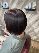 ルネッサンスヘアー ラファエロ(RAFFAELLO)&nbsp;髪質改善酸熱トリートメント　ボブスタイル　扱いやすい艶髪