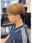 毛流れセンターパート