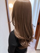 ジーナ 吉塚(Zina) 髪質改善*ミルクティーベージュ*美髪【Zina吉塚】