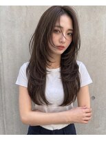 ユニ 心斎橋(Uni.)&nbsp;心斎橋/韓国ヘア/レイヤーカット/髪質改善/顔周り/ブリーチ