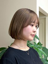 ナック 茶屋町(knack chayamachi)&nbsp;透明感グレージュボブ/阪急梅田