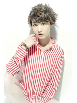 ガーデントウキョウ(GARDEN Tokyo) セミウェットな甘辛ＭＩＸ無造作ショート