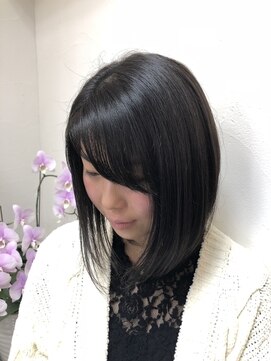 ツヤ髪かろやかボブ L028974660 ヘアーズ アトリエ ユキ Hair S Atelier Yuki のヘアカタログ ホットペッパービューティー