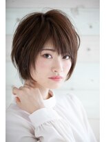 ディシェーレアスト(die-Schere Ast)&nbsp;【die Schere Ast　上大岡】　ショート×シナモンベージュ