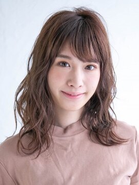 アース 新所沢店(HAIR&MAKE EARTH) 抜け感ウェーブスタイル