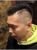 震災スキンフェード
