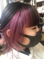 スマイロンナイロン ヘアー(smile on nylon hair) インナーカラー