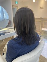 リアン 上尾店(Rien)&nbsp;ボブ/カーキグレージュ/マッシュショート/フェザーバンク[上尾]