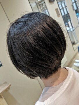 エイチエアー アルファ H'air alfa つつじヶ丘北口店 ★美シルエット ショートボブ★