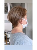 ハンサムライトベージュショート