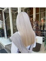 シード 成増 下赤塚店(ced.)&nbsp;【ced.】ホワイトミルクティーカラー×ロングヘア