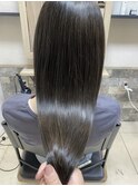髪質改善カラーでツヤツヤ、サラサラ髪に