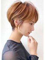 30代/40代/50代・絶壁解消・小顔前下がりショートボブ【柴山】
