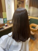 ヘアー マジック 国立店(Hair Magic)&nbsp;ワンカール韓国風ロングスタイル