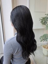 ラフランクリー(la frankly) ウェーブヘア/シアベージュ/バングカラー/シースルーバング