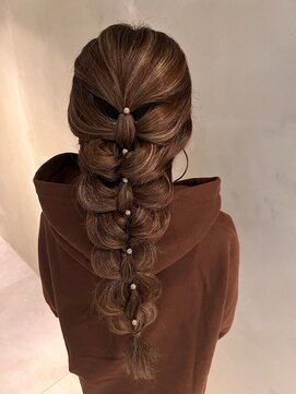 サロンドワン(SALON DE 1) #パーティーヘア