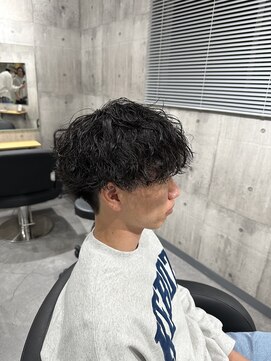 ビカムメンズヘアー 栄店(become men's hair) 大人気トレンドパーマ   波巻きパーマ