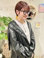 クリアーオブヘアー 栄南店(CLEAR of hair)&nbsp;ボルドーカラー×コンパクトショート/osumi