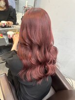 オズ 郡山桑野店(OZ)&nbsp;イメチェンハッシュカットフルバング似合わせレッドブラウン