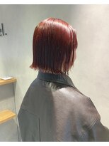 ヴェル(Vel.)&nbsp;レッドカラーボブ