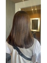 コレットヘア(Colette hair)&nbsp;酸性ストレート／グレージュカラー