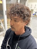ダブル(W)&nbsp;【hair salon W】メンズスパイラルパーマ