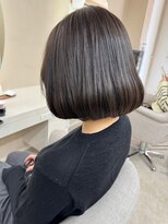 オズ 安積店(OZ)&nbsp;黒髪ボブルフネビージュ小顔ワンレン