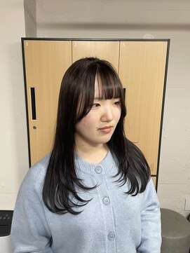 トクテ 吉祥寺(tokute) グレージュカラー/ボブウルフ/黒髪/ココアベージュ