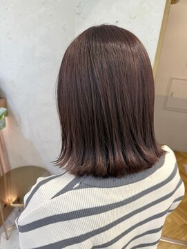 ロンドプランタン 恵比寿(Lond Printemps) メルティカラー似合わせカットウェーブミディアム縮毛矯正韓国