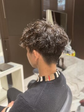 アヴァンスクロス あべのルシアス店(AVANCE. CROSS) マッシュ×波巻きシャドウパーマ