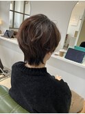 ハンサムショート/似合わせカット/ウルフ