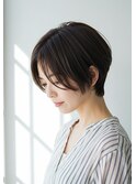 髪質改善ニュアンスカラーツヤ髪スタイルセンターパート