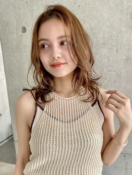リンク 表参道(Link)の写真/【表参道A2徒歩3分/最終受付20時】ブリーチなしで叶う《モードな雰囲気×透け感》で自分らしいオシャレを