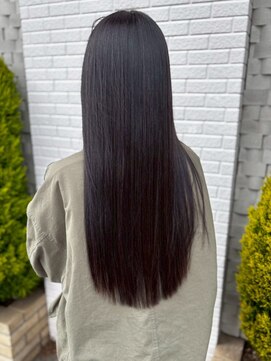 サニー美容室 髪質改善トリートメント ロングストレート 美髪 艶髪 20代30代
