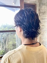 ココロ ヘアーアンドスパ 目黒(cocoro hair&spa) メンズのウルフパーマスタイル