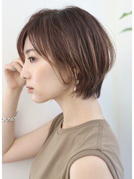 ミチオ ノザワ ヘアサロン ギンザ(Michio Nozawa HAIR SALON Ginza) 似合わせカット×大人丸みショートボブ【瀧上丈司】