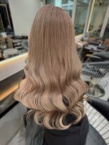 ラピス 渋谷本店(Lapis)&nbsp;ミルクティーカラー/レイヤーカット/髪質改善/エクステ