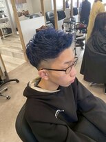 アフェクト 上大岡(affect) スペインカール/スパイキーショート/ブルーブラック/上大岡