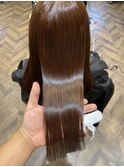 うる艶　髪質改善カラー
