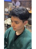 <理容室><バーバー>ニュアンスパーマ