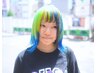 《フルポイント》【推しカラー】全体ブリーチダブルカラー￥22000～