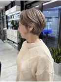 白髪染め不使用白髪ぼかしカラーローライト