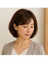 スープレックス ヘアーデザイン(SOUPREX HAIR DESIGN)&nbsp;ナチュラル美フォルムボブ　20代 30代 40代 50代 60代