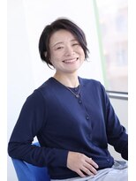 ディーヘア(d'hair)&nbsp;前髪長めショートグラデーションボブ