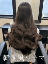 エース 梅田(ace)&nbsp;コテ巻き風パーマ /韓国風パーマ/デジタルパーマ/レイヤーカット