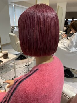 ファンシーピンク/タッセルボブ