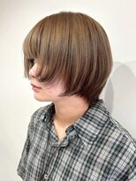 TJ天気予報 3t 日進店&nbsp;ショートボブ/レイヤーボブ/デザインカット/ショコラブラウン