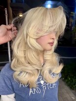 ヌエン 渋谷(NU/EN)&nbsp;重ためミディアムレイヤー /バタフライカット/レイヤーカット